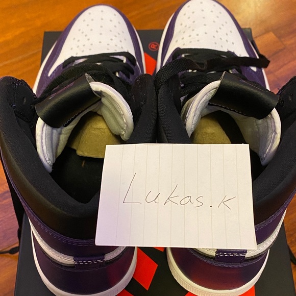 Jordan 1 high court purple - Picture 8 of 10